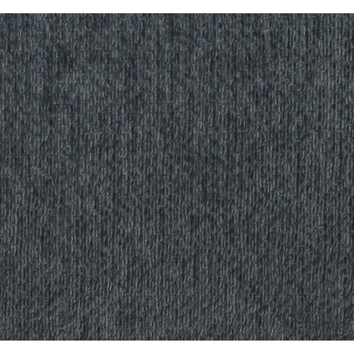Woven fabric close-up in dark blue-gray with fine linear pattern