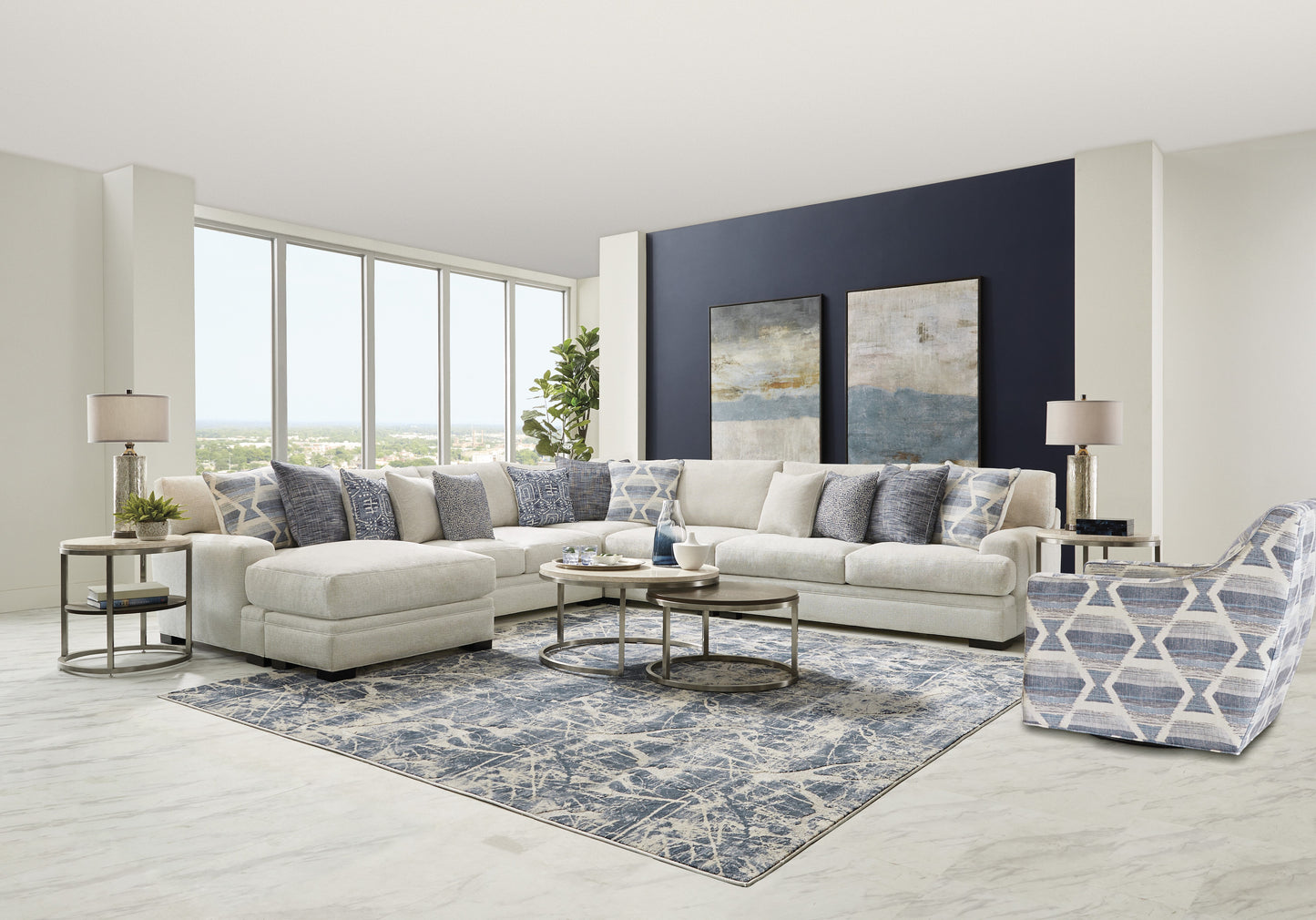 Monaco 4-Piece Sectional