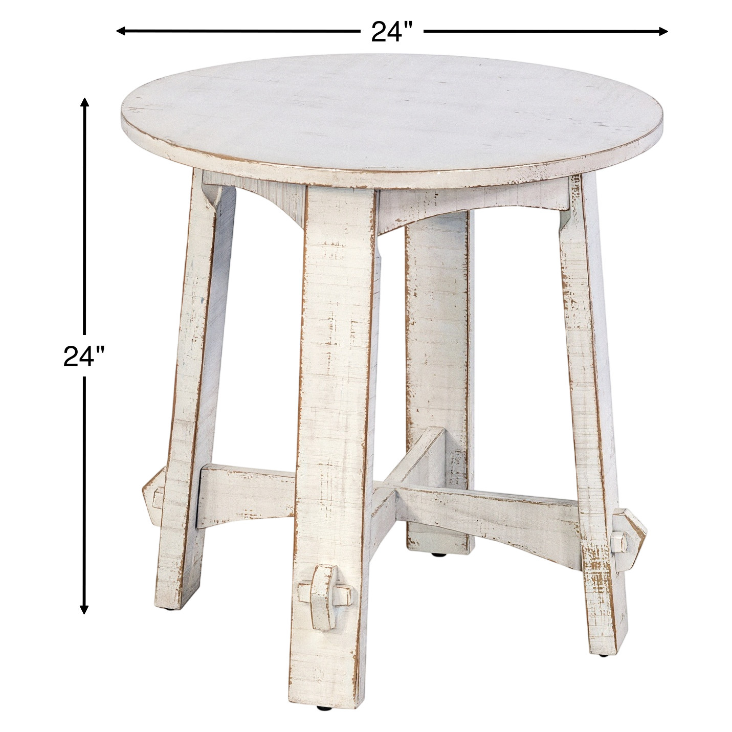 Cady Round End Table
