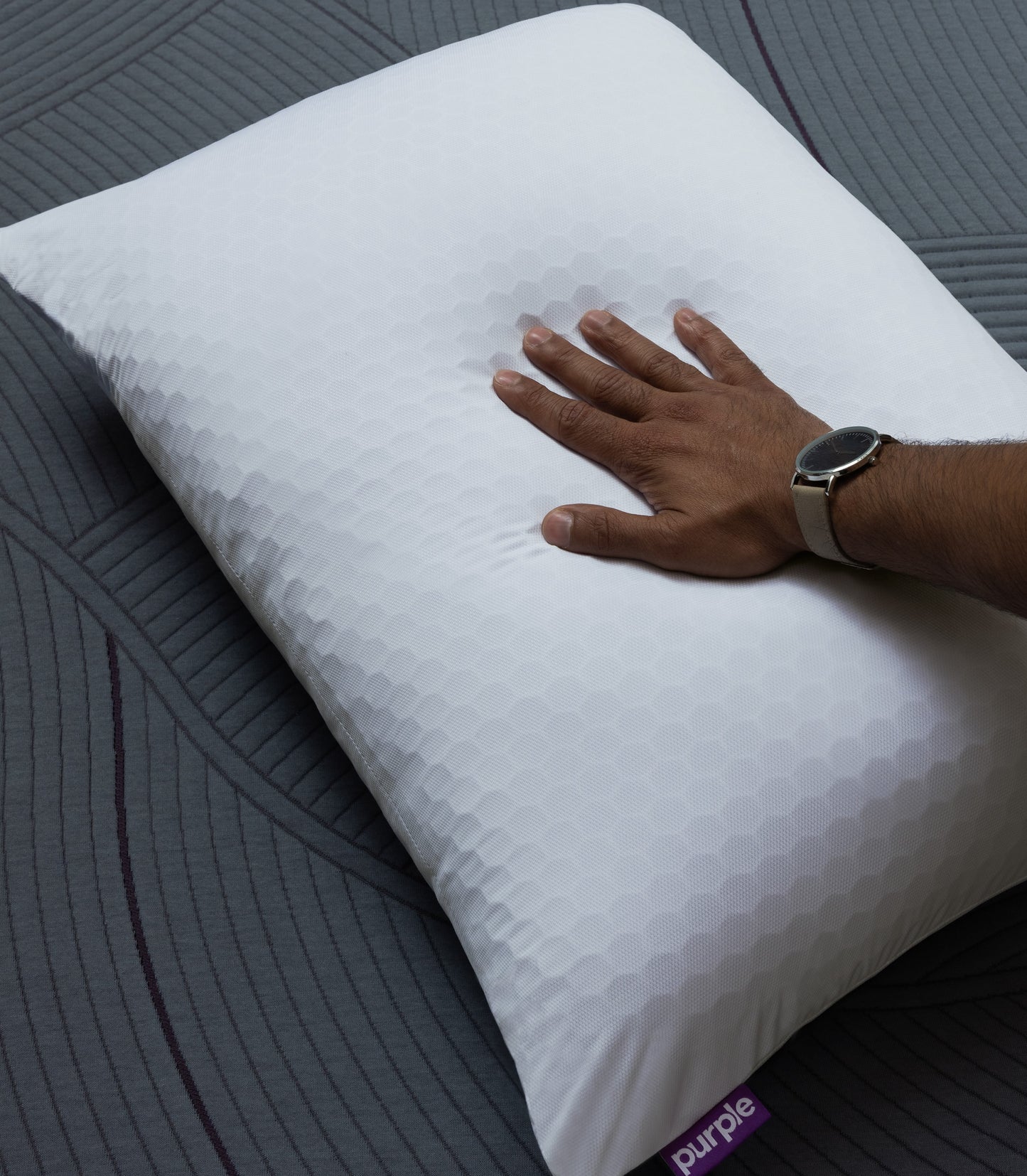 Purple Freeform Pillow