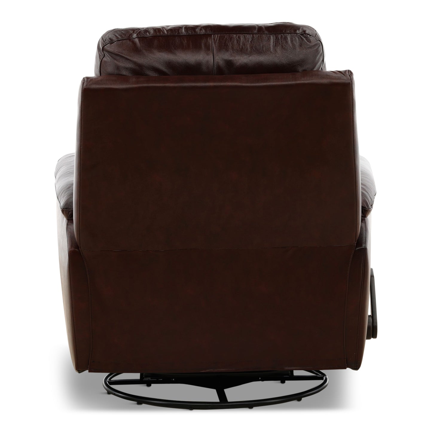 Flexsteel Refined Perfect Match Leather Swivel Gliding Recliner