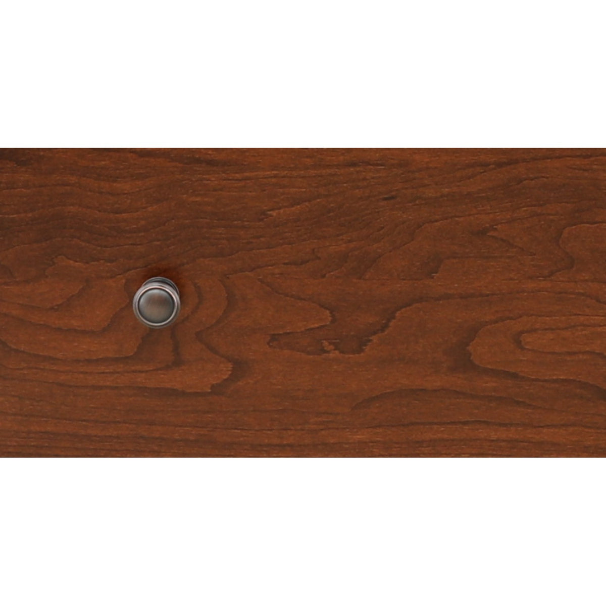 Princeton dresser drawer front with round metal knob