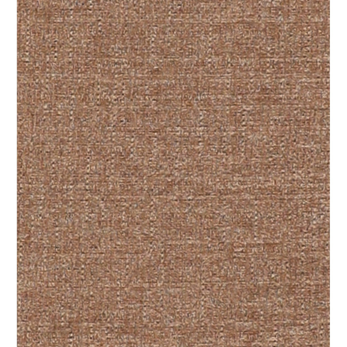 Tan woven fabric ottoman upholstery close-up, textured surface detail.