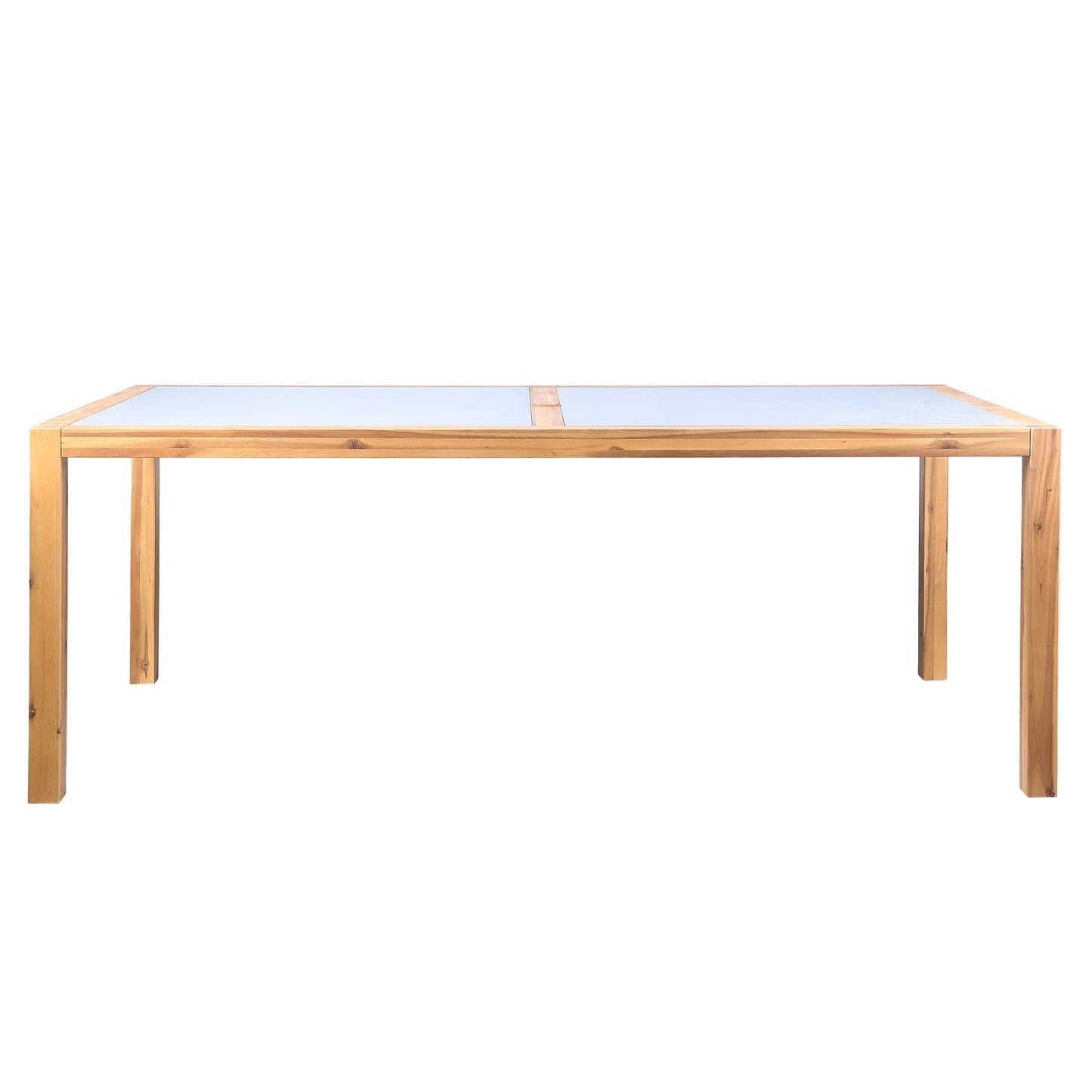 Sienna And Madsen 5 Piece Outdoor Eucalyptus Dining Set With Teak Finish