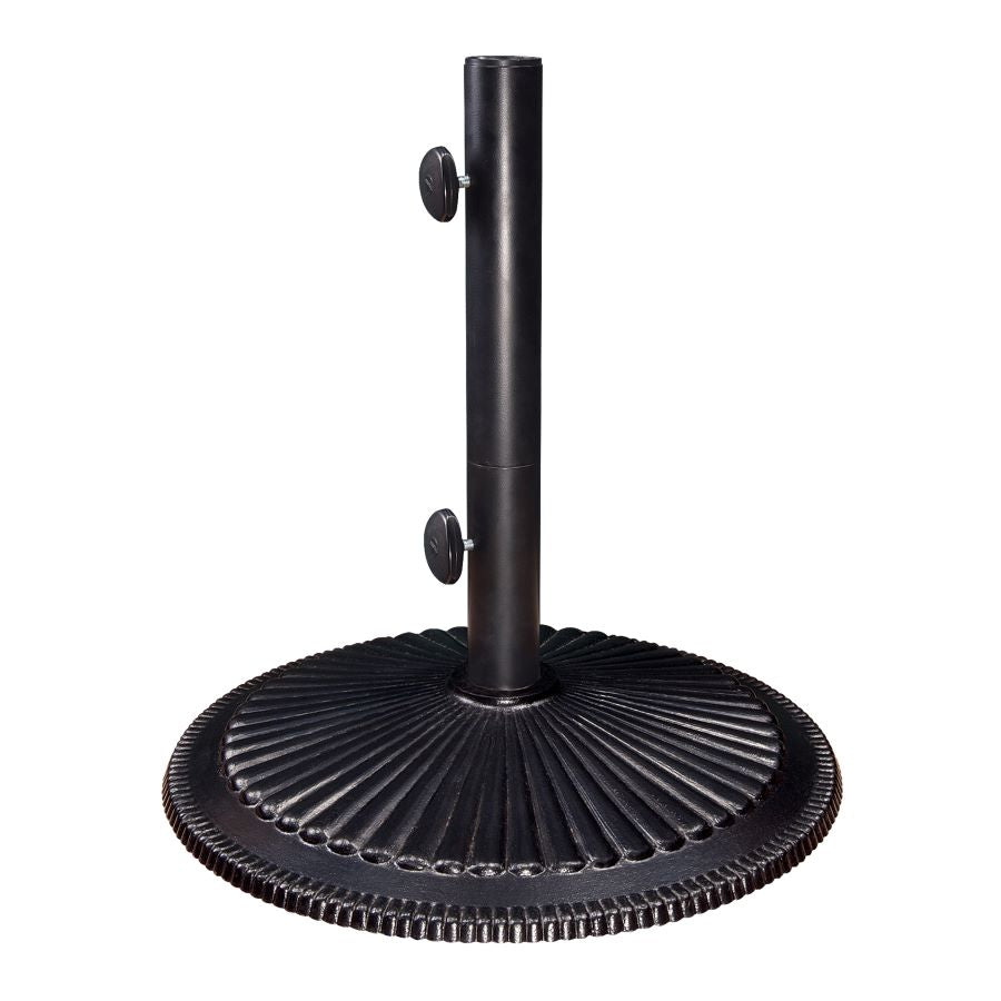 50lb Black Outdoor Umbrella Base