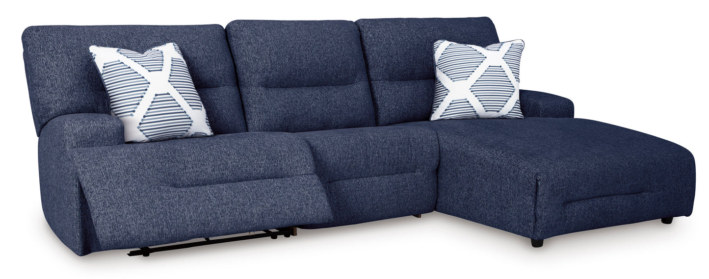 Acklen Place 3-Piece Right-Facing Power Reclining Sectional