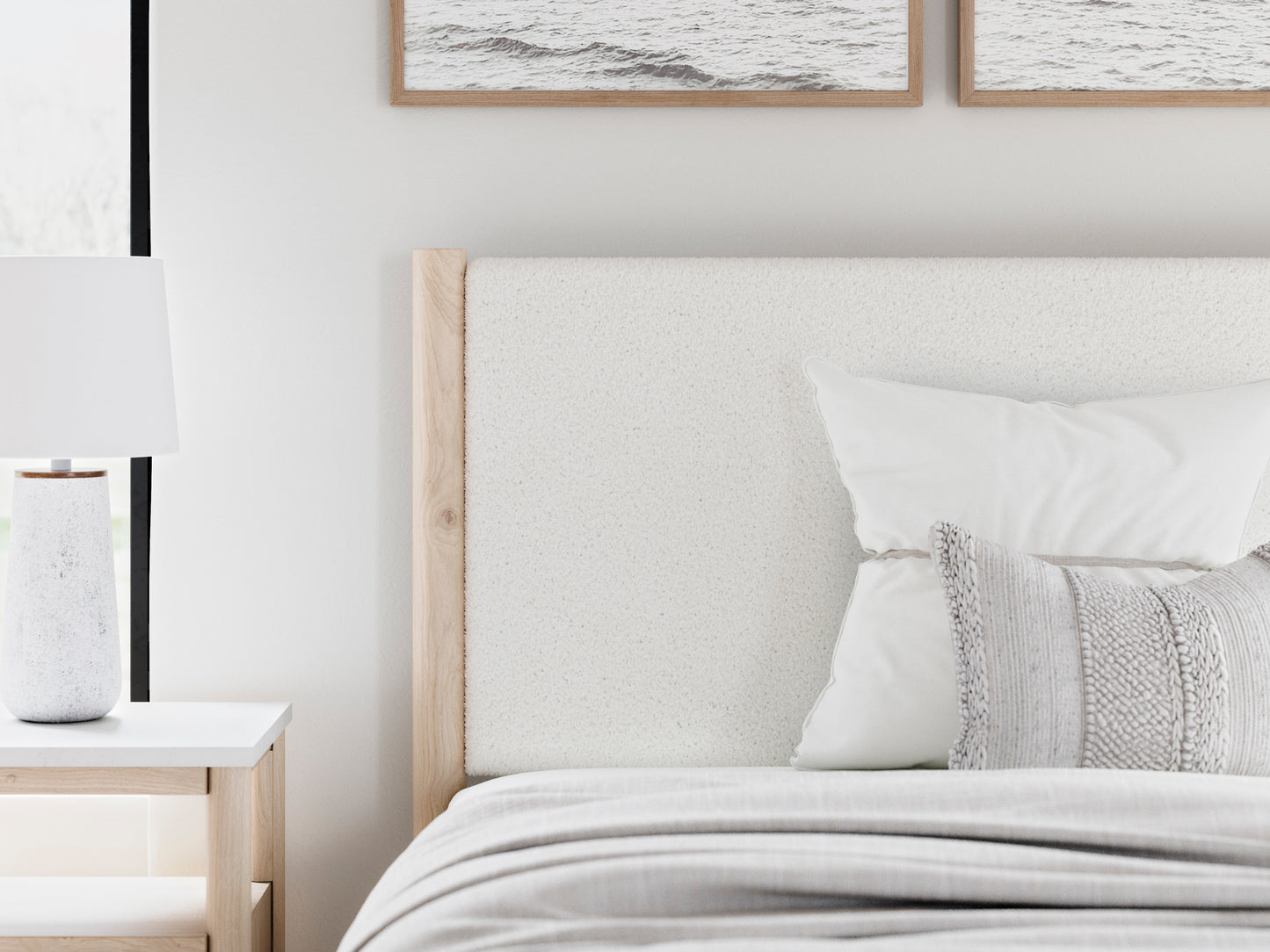 Cadmori Upholstered Panel Headboard