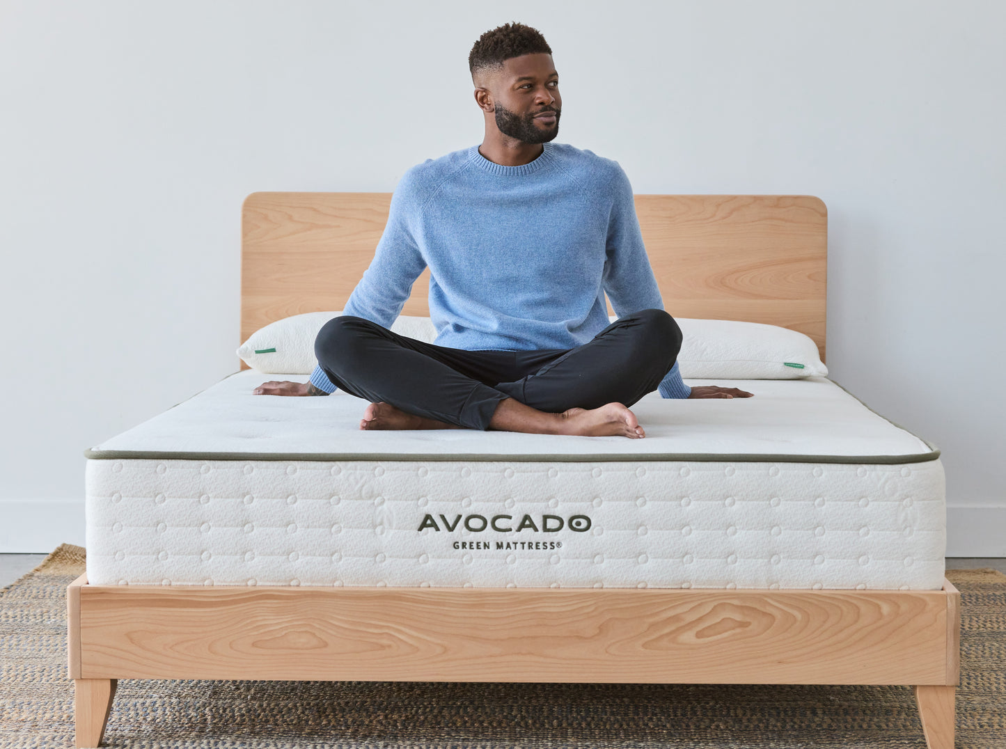 Avocado Blonde City Bed Frame