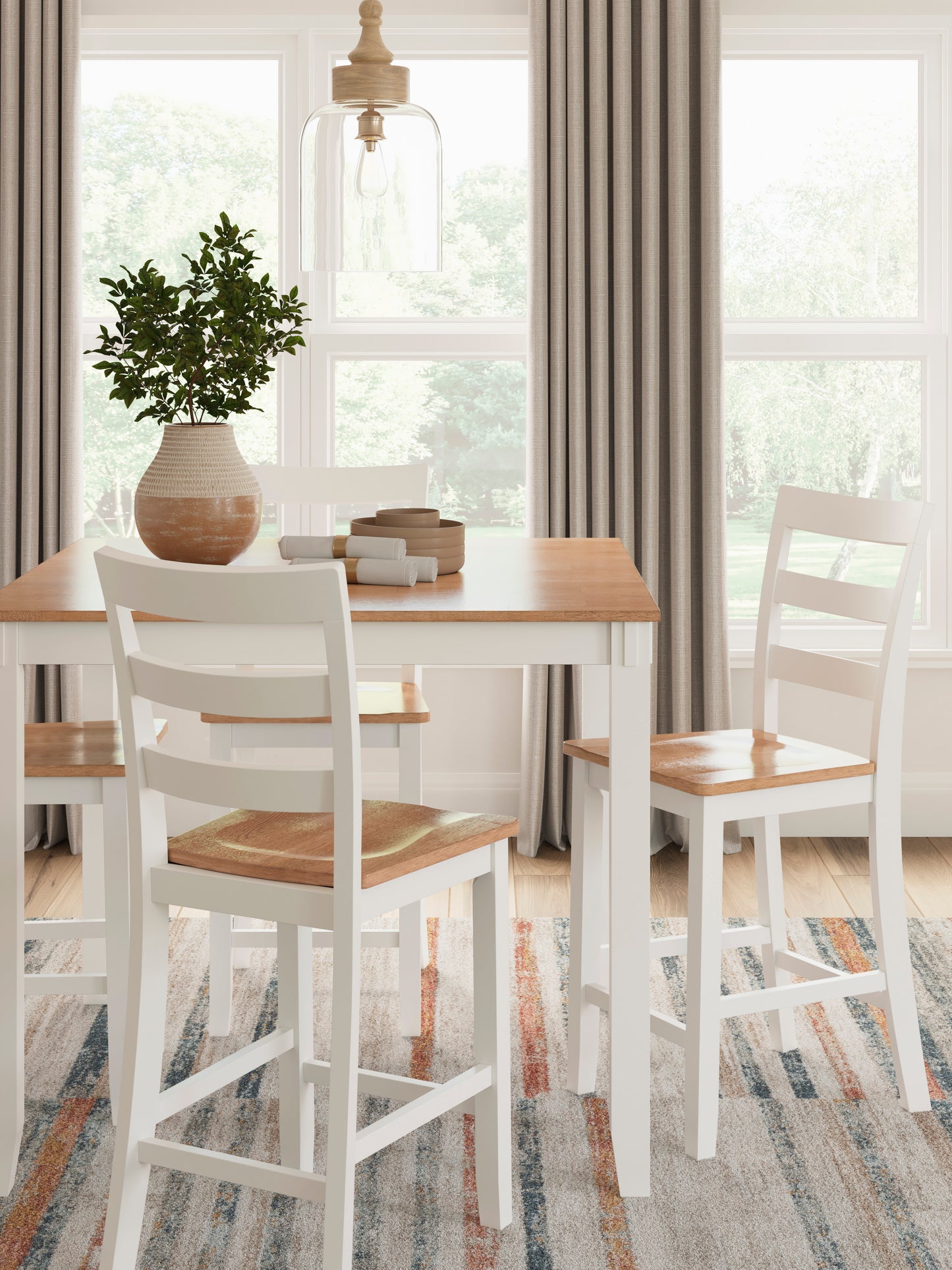 Gesthaven Counter Height Table Set (5/CN)