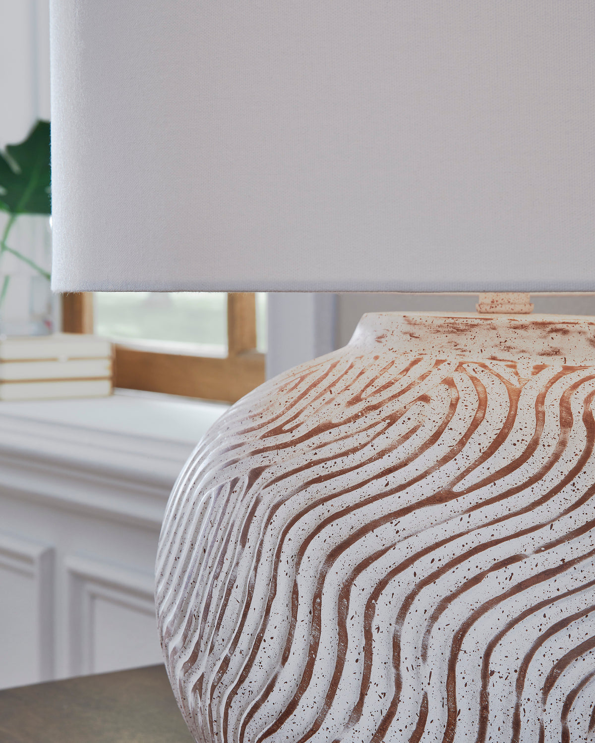 Ashley Vien Terracotta Table Lamp