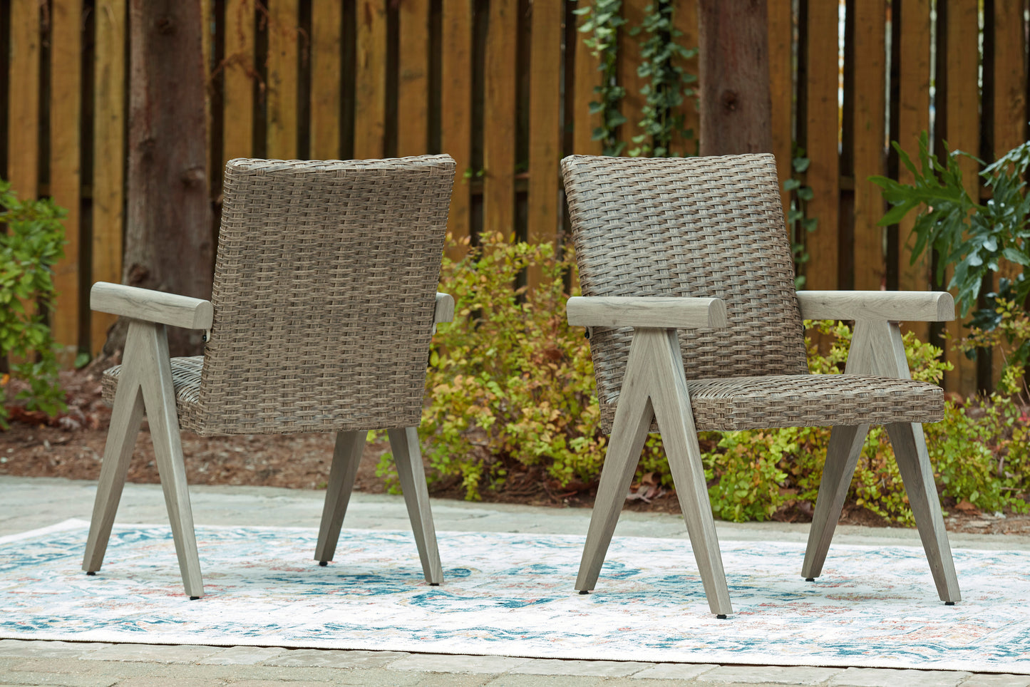 Carisbo Outdoor Arm Chair (Set of 2)