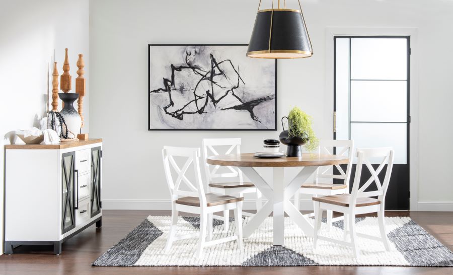 Liam Round 5-Piece Dining Set