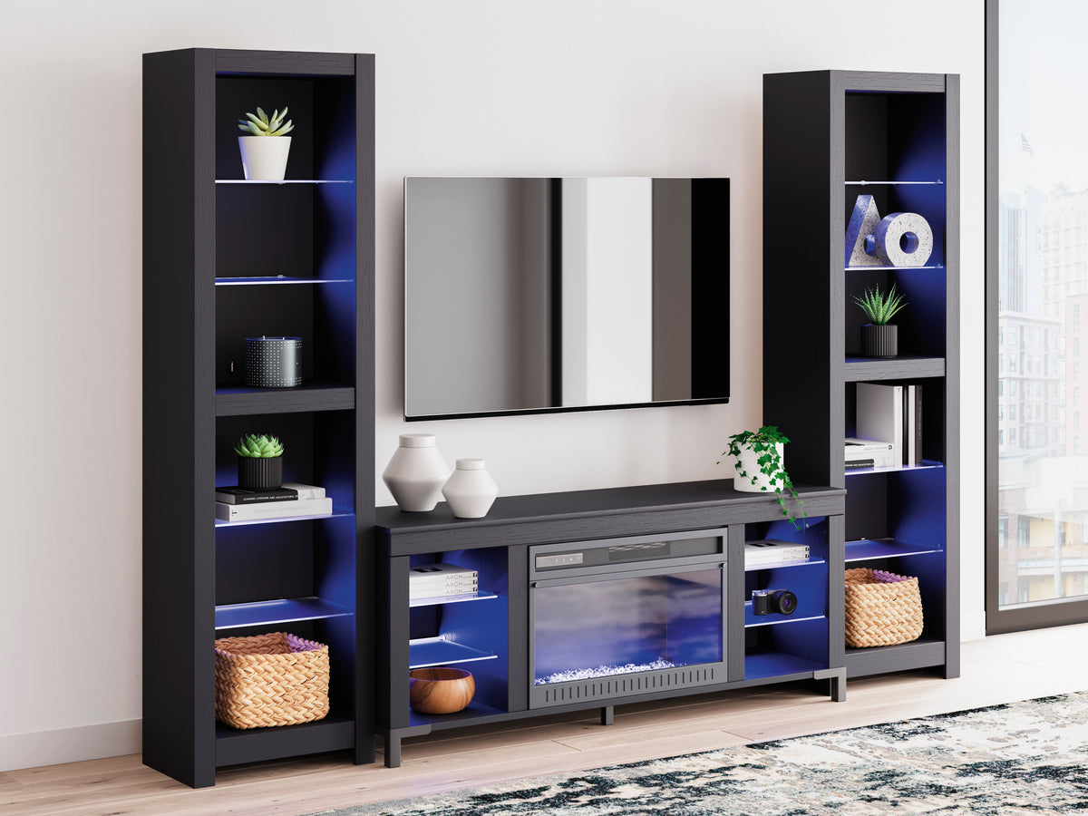 Ashley Cayberry 3-Piece Entertainment Center With Electric Fireplace