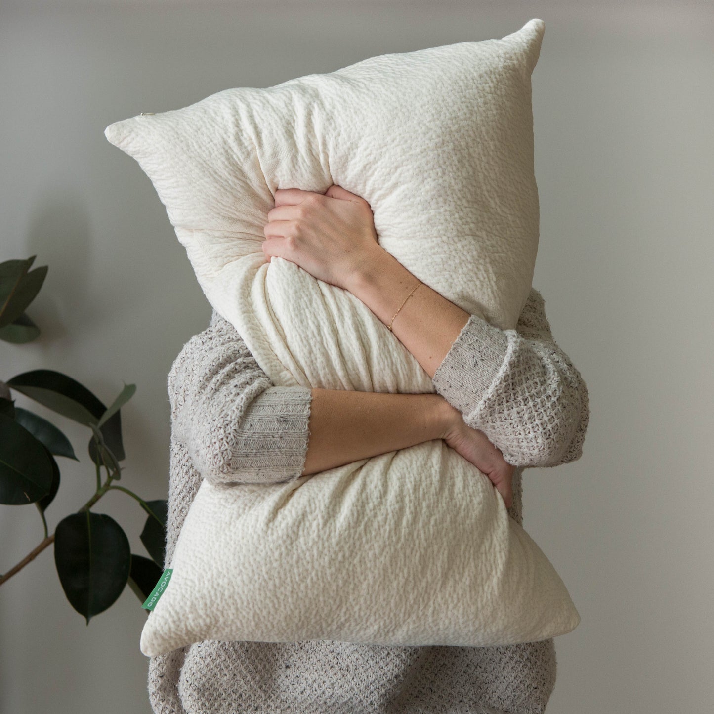 Avocado Green Pillow