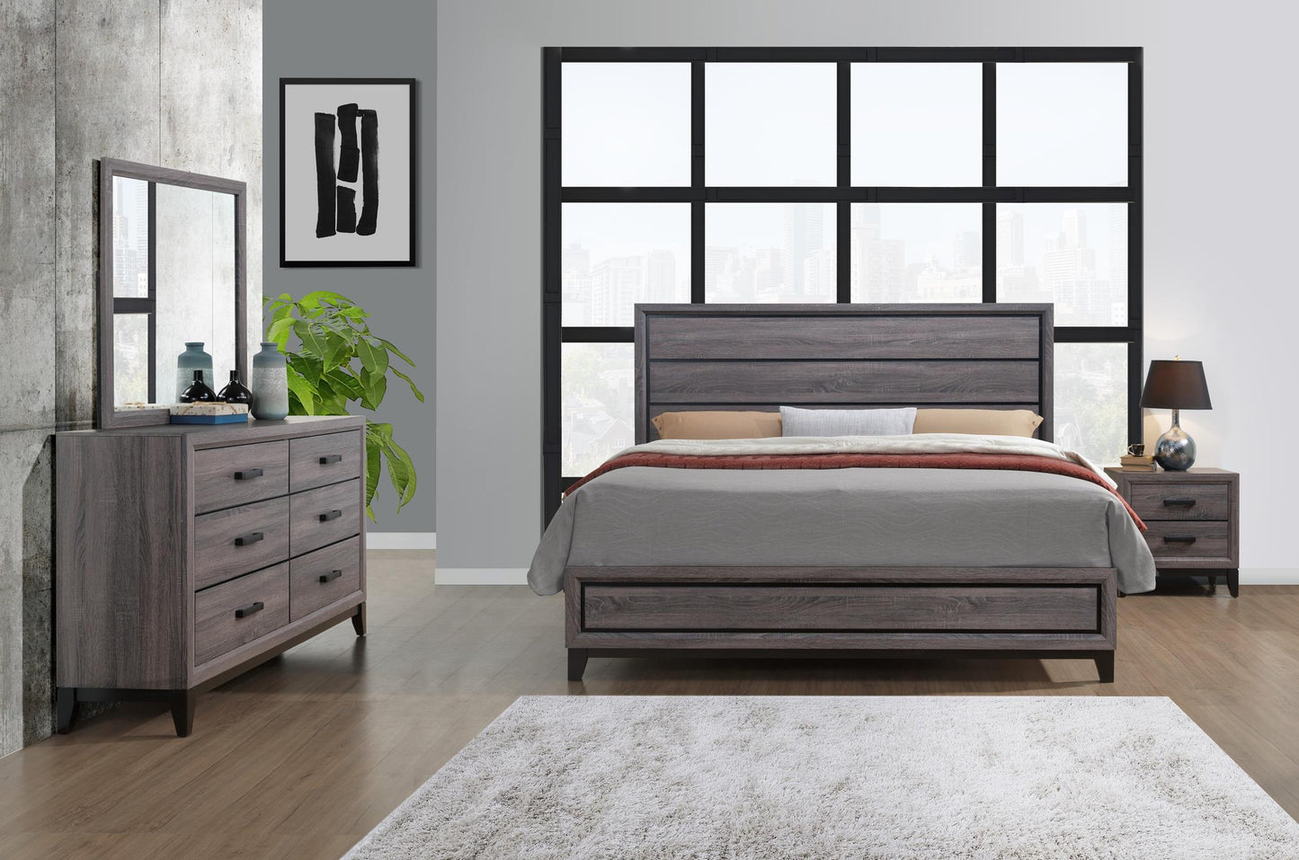 Salem 5-Piece Bedroom Set King