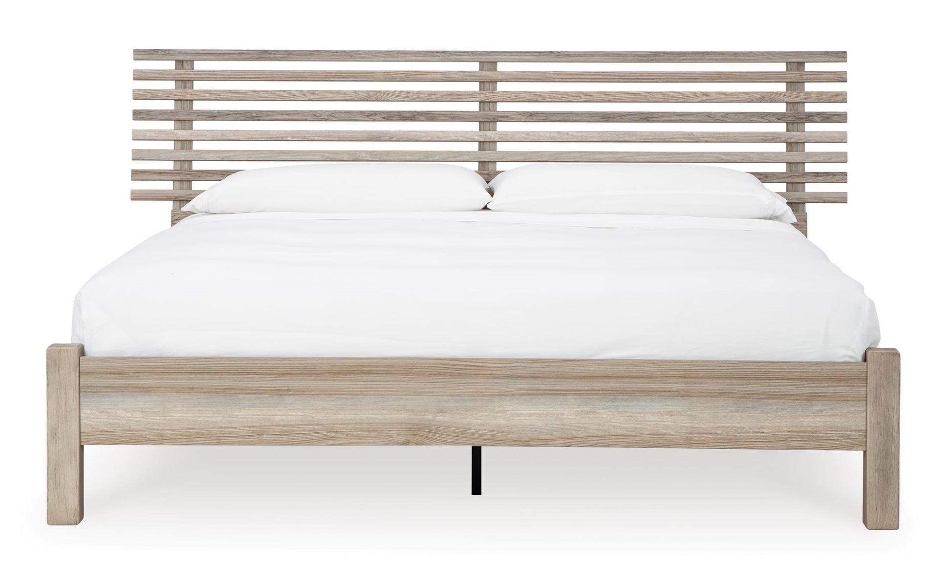 Hasbrick Queen Slat Panel Bed