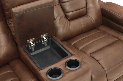 Owner's Box  Power Reclining Loveseat