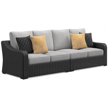 Beachcroft 2-Piece Outdoor Loveseat with Cushion