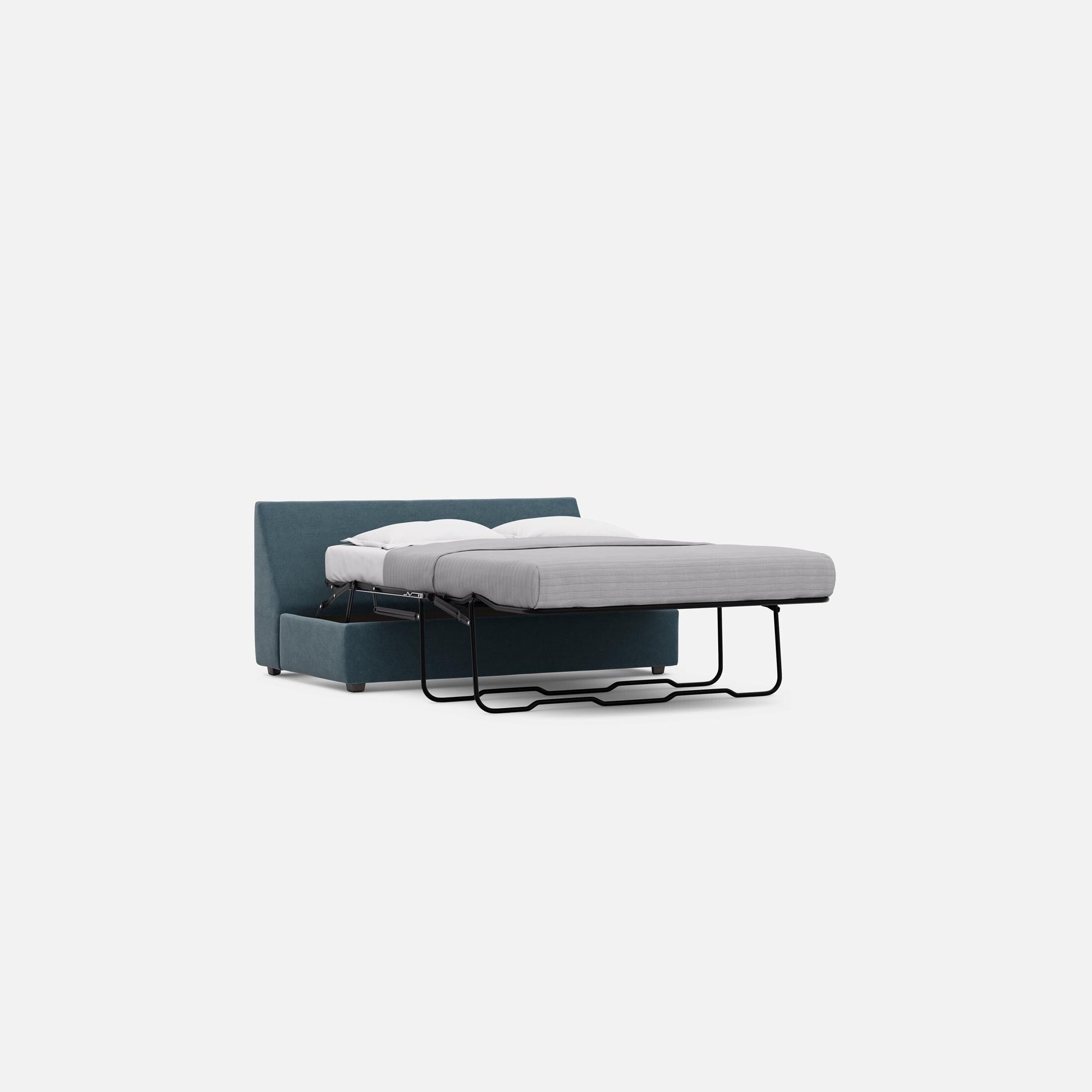 Modular One Armless Full Innerspring Sleeper Sofa