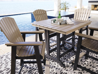 Transville Outdoor Counter Height Dining Set