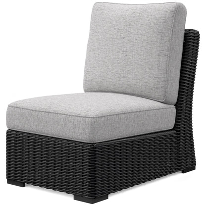 Beachcroft Outdoor Armless Chair with Cushion