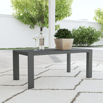 Grayton Outdoor Aluminum Coffee Table