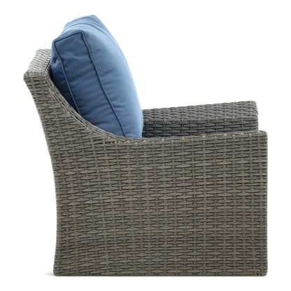 Lakton Outdoor Swivel Lounge Chair