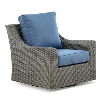 Lakton Outdoor Swivel Lounge Chair