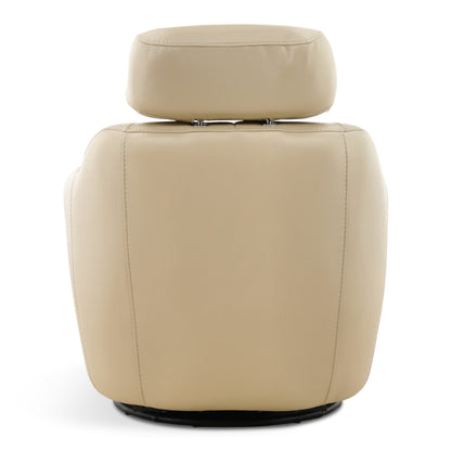 Warren Leather Swivel Power Recliner