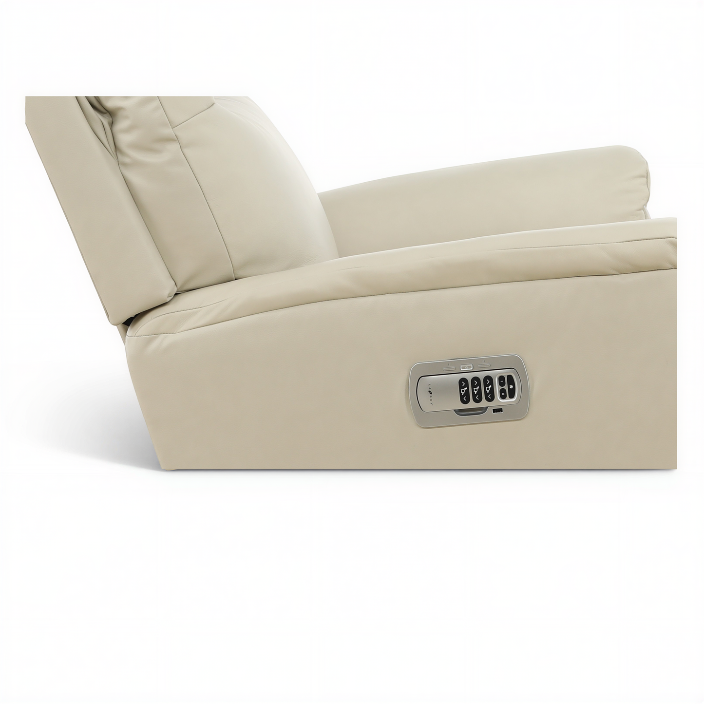 La-Z-Boy Norton Leather Power Rocker Recliner