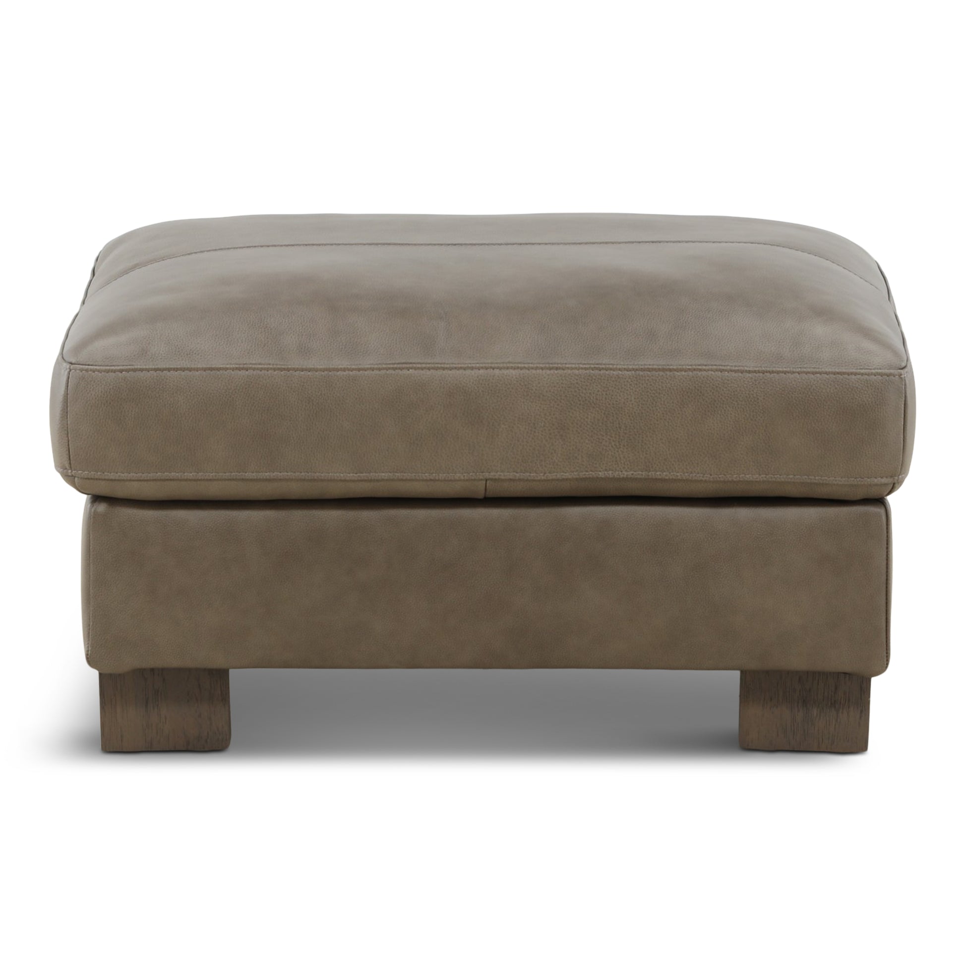 Alta Leather Ottoman