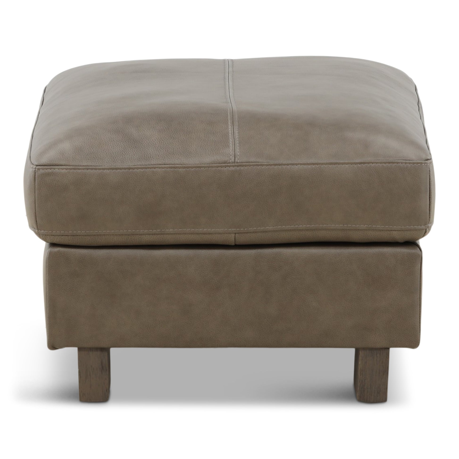 Alta Leather Ottoman