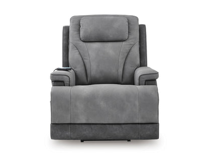 4Z-Serenity Zone Power Lift Recliner Slate