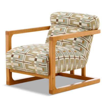 Rockefeller Wooden Accent Chair