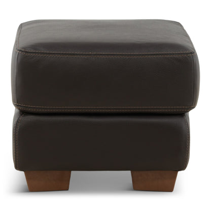 Camy Leather Ottoman