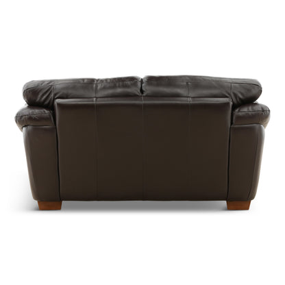 Camy Leather Loveseat