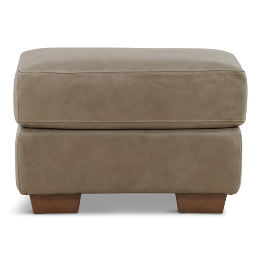 Camy Leather Ottoman