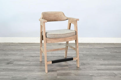 Berlin 24" Counter Height Dining Chair Wheat