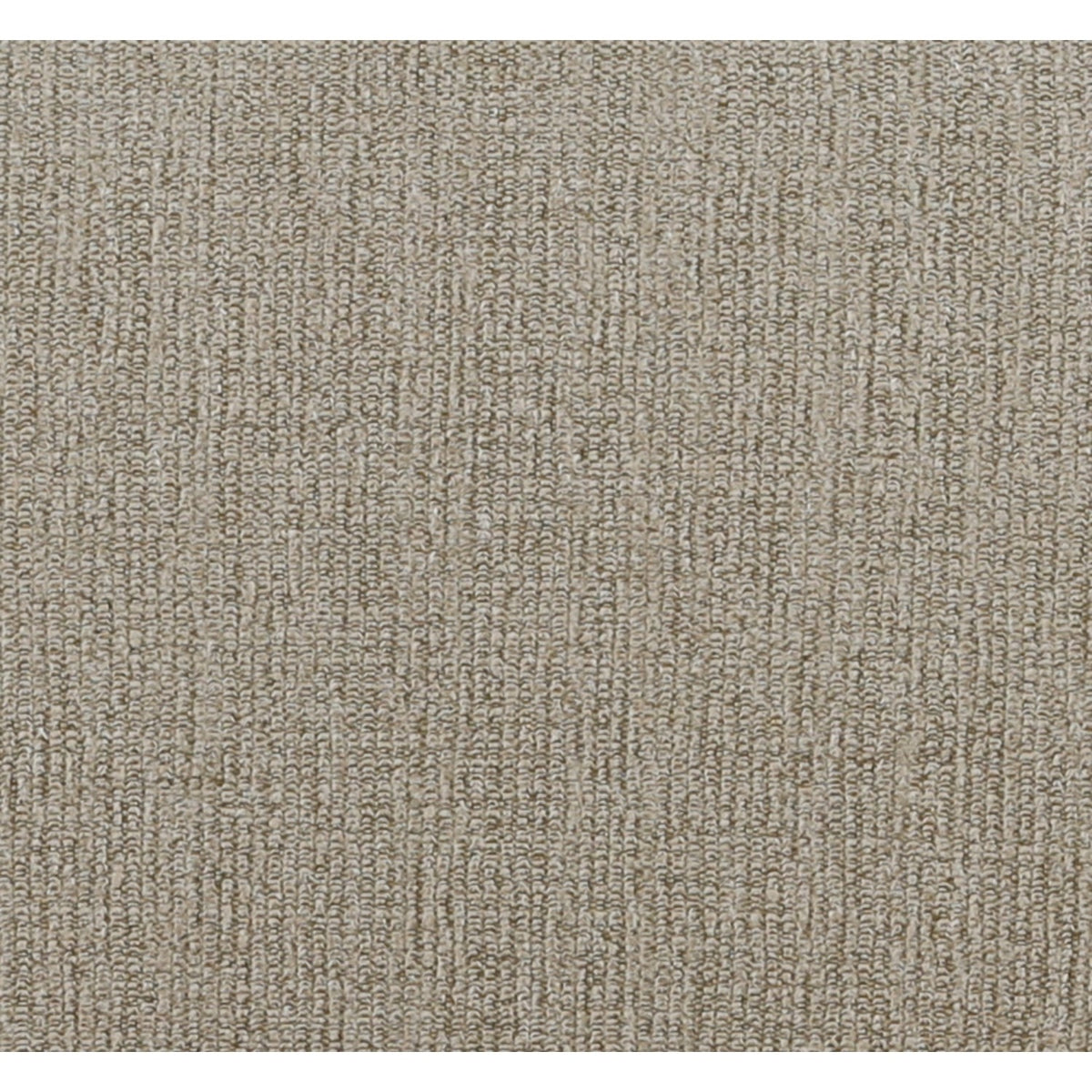 Light beige woven fabric close-up on upholstered ottoman