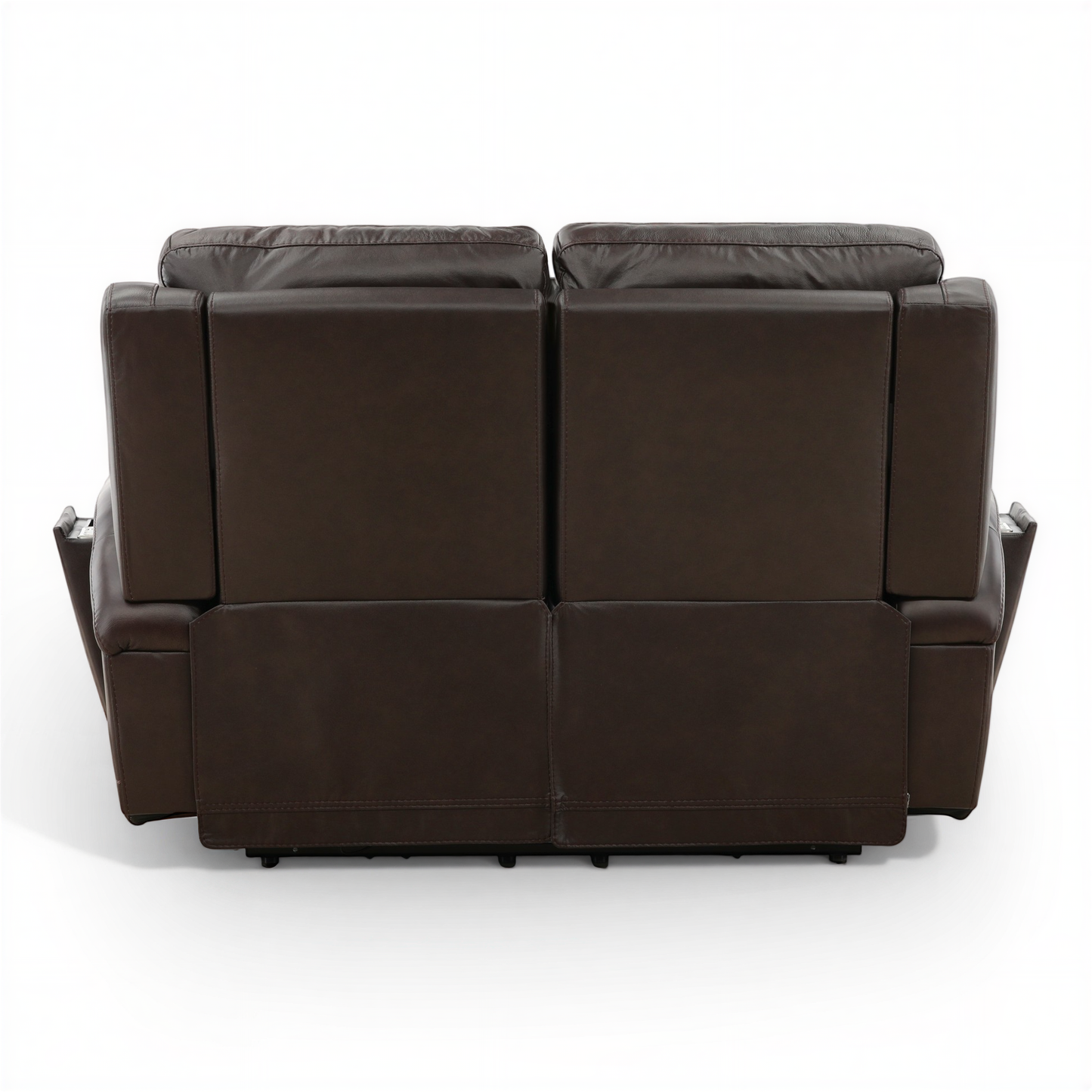 Flexsteel Trey Leather Power Reclining Loveseat