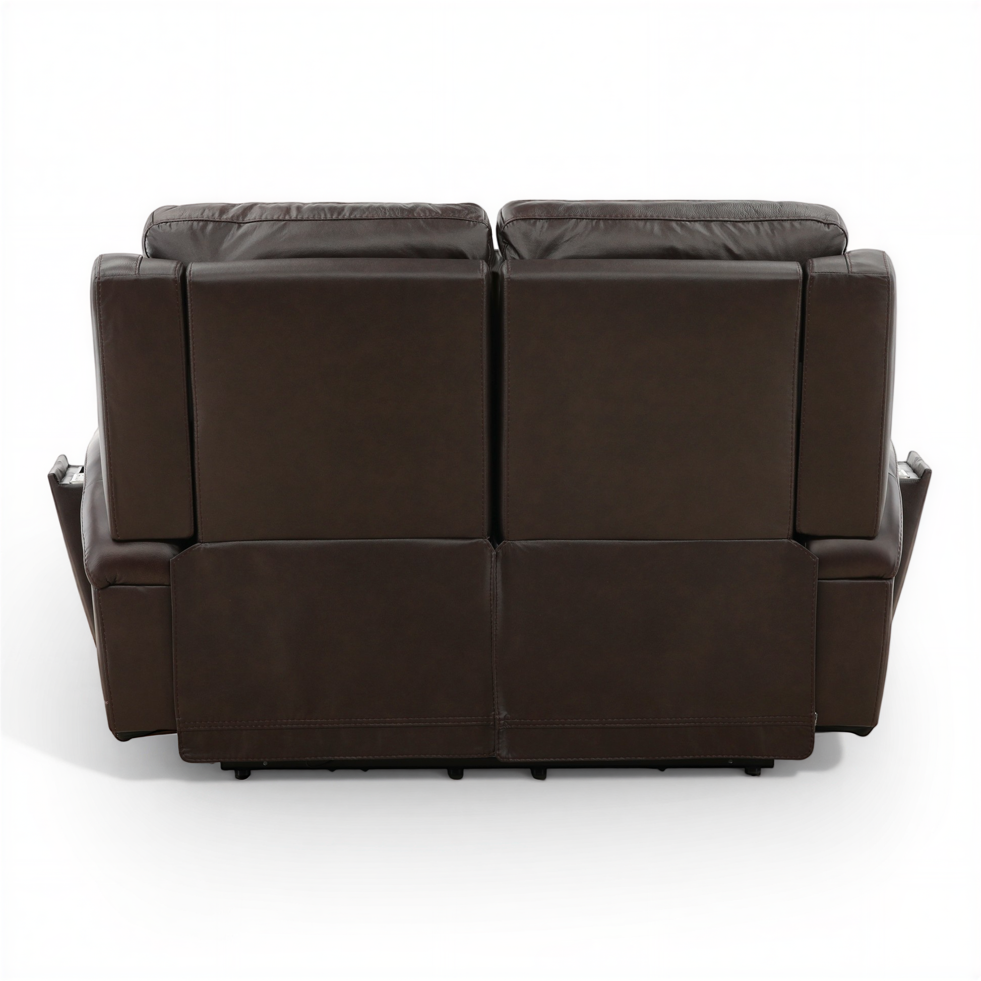 Flexsteel Trey Leather Power Reclining Loveseat