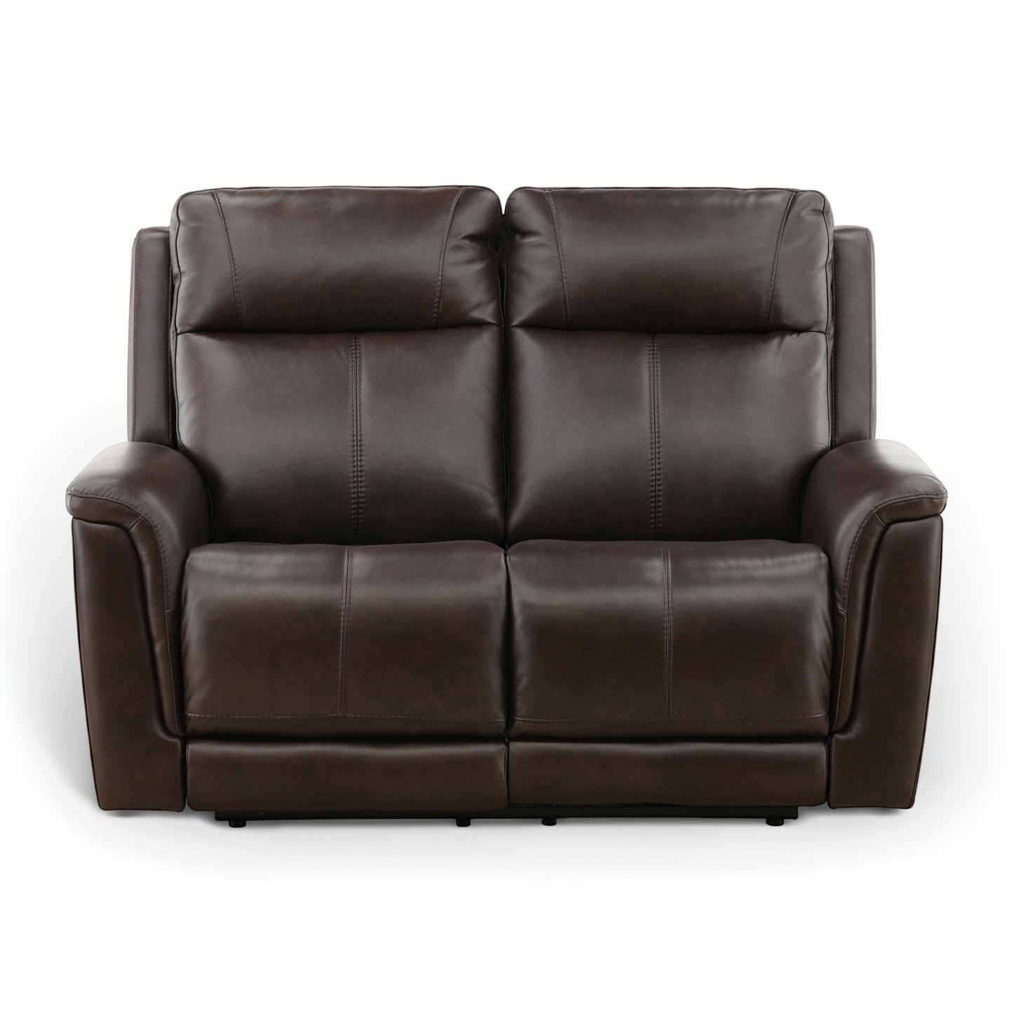 Flexsteel Trey Leather Power Reclining Loveseat