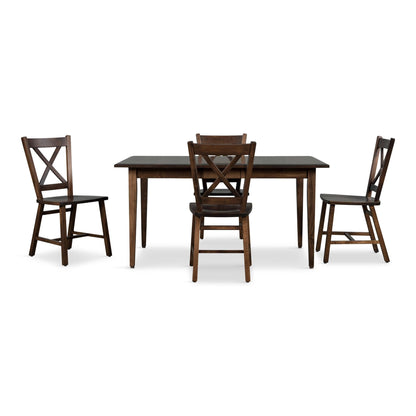 Eagle Mountain 5-Piece X-Back Dining Set