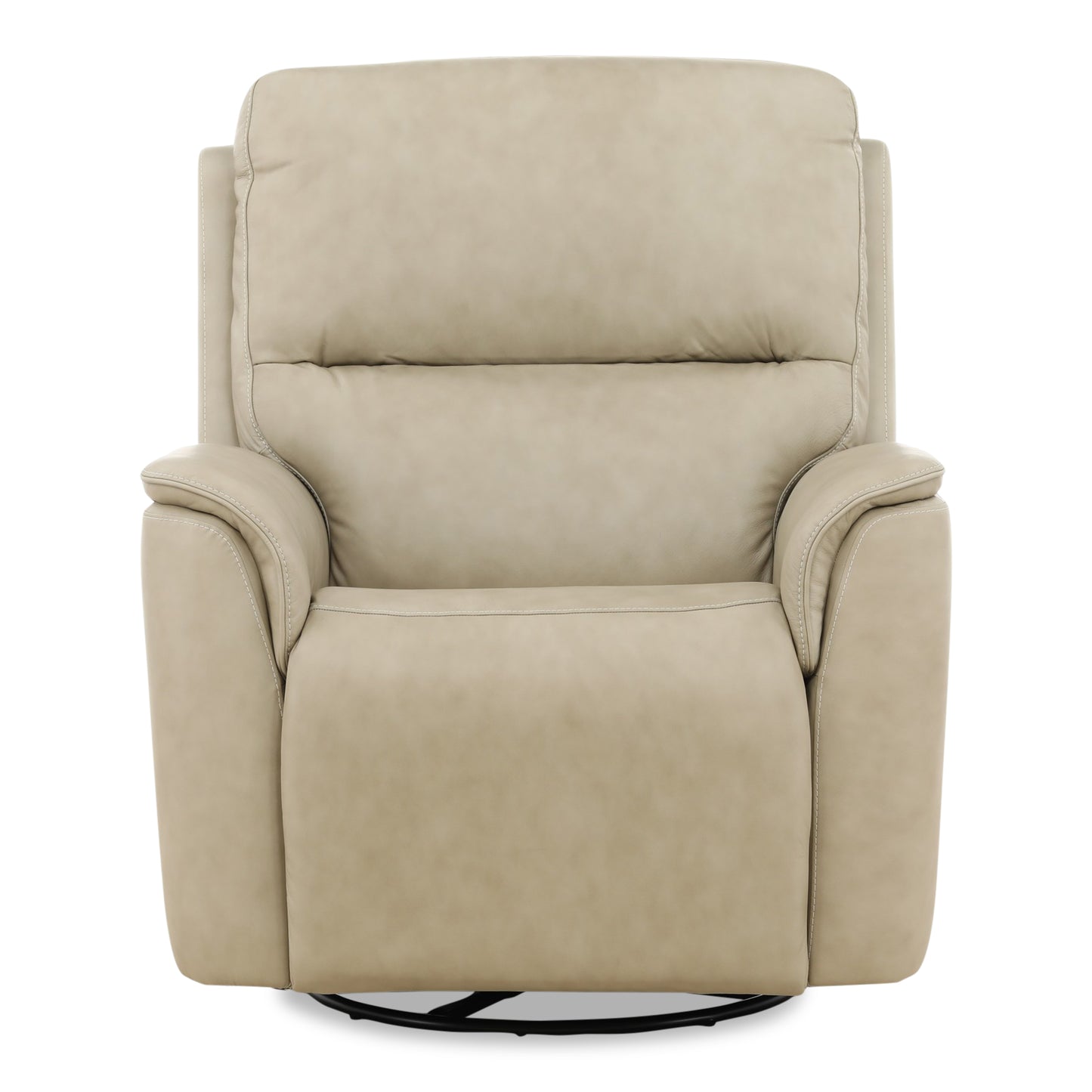 Flexsteel Karson Leather Power Swivel Glider Recliner