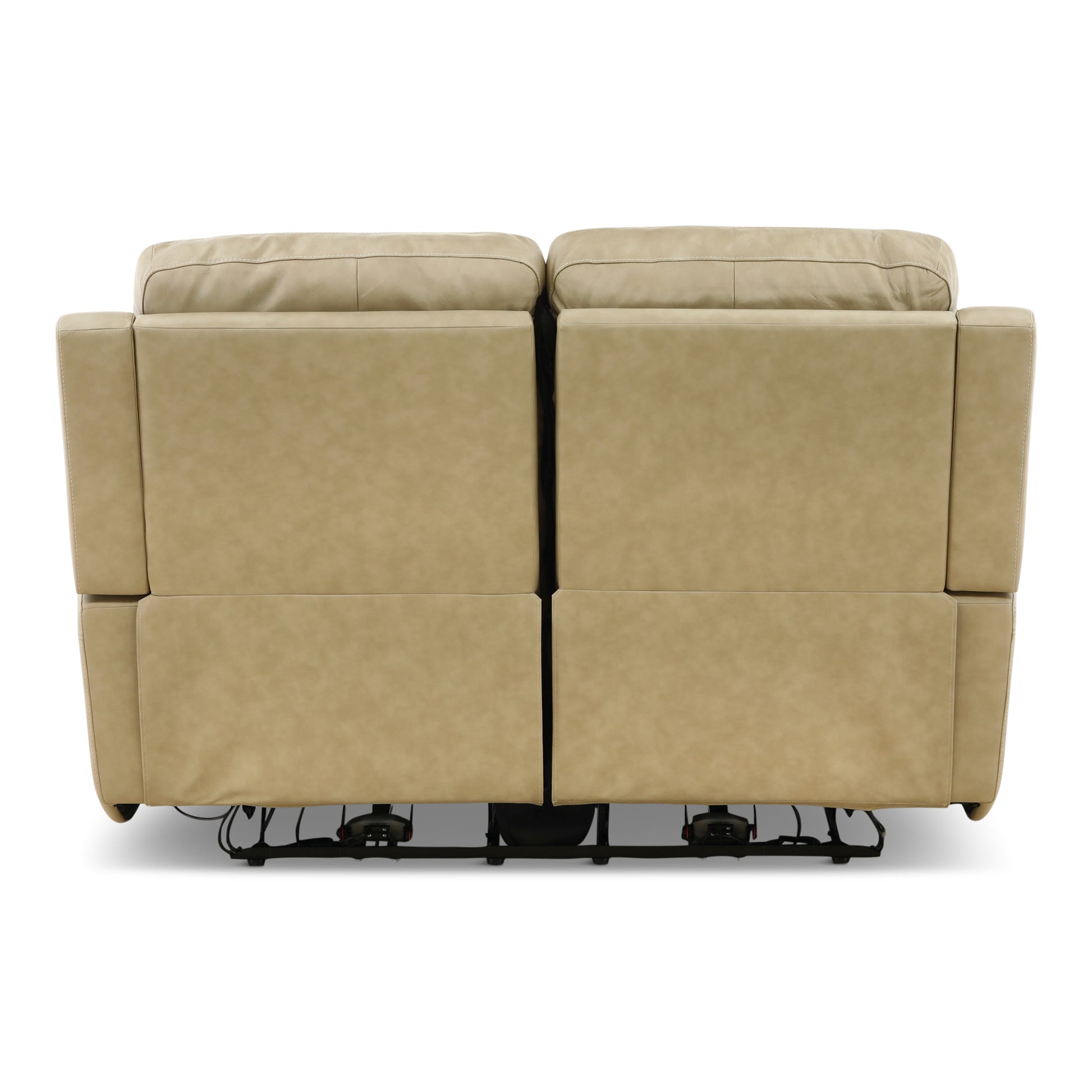 Karson Leather Power Reclining Loveseat