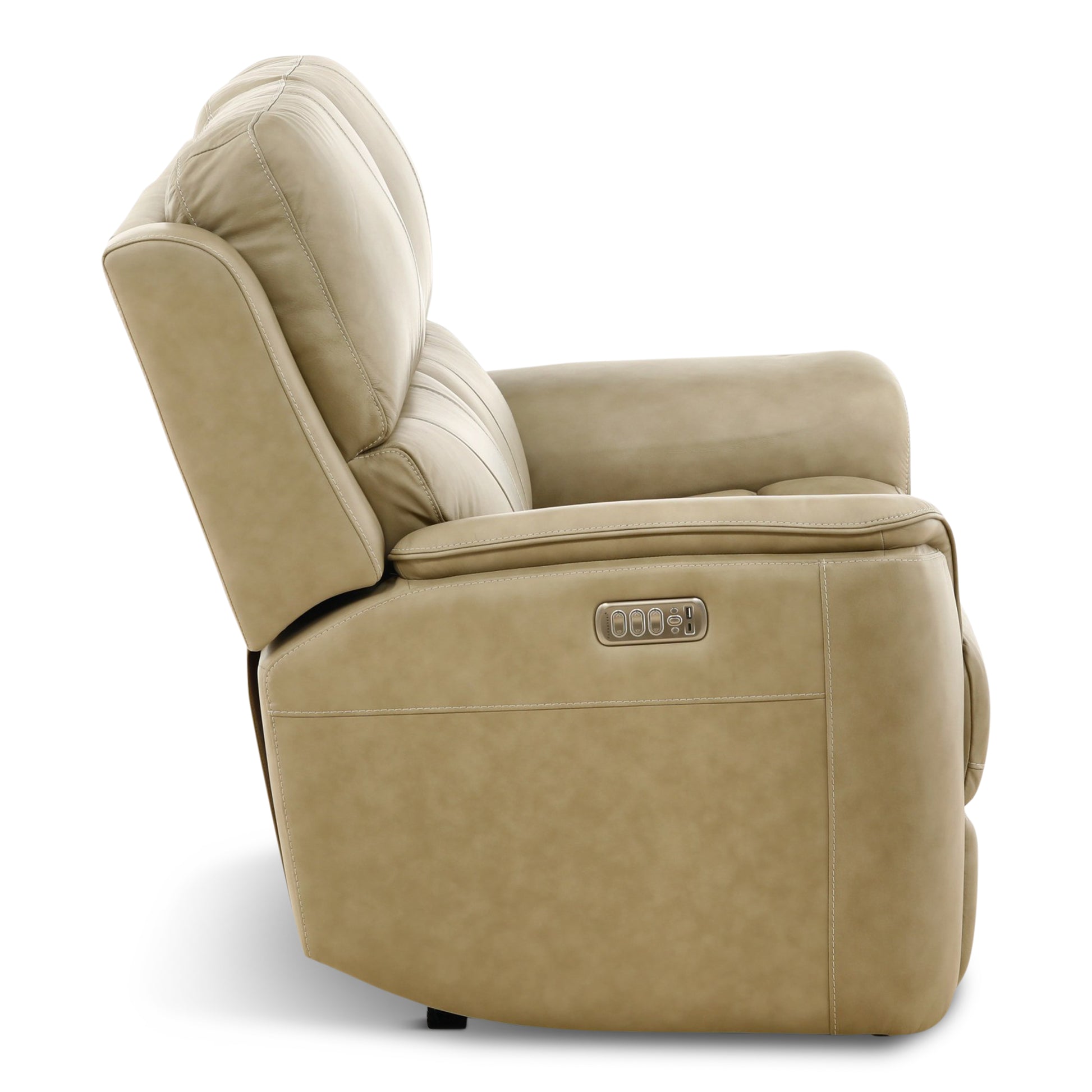 Karson Leather Power Reclining Loveseat