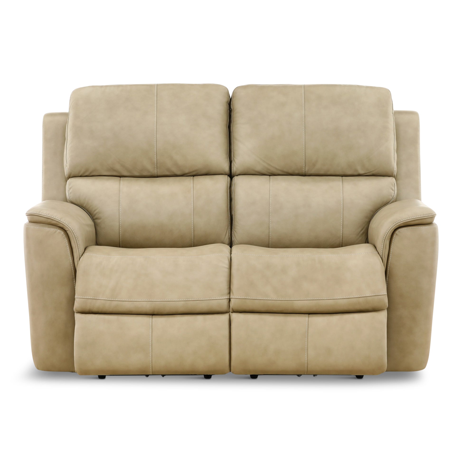 Karson Leather Power Reclining Loveseat