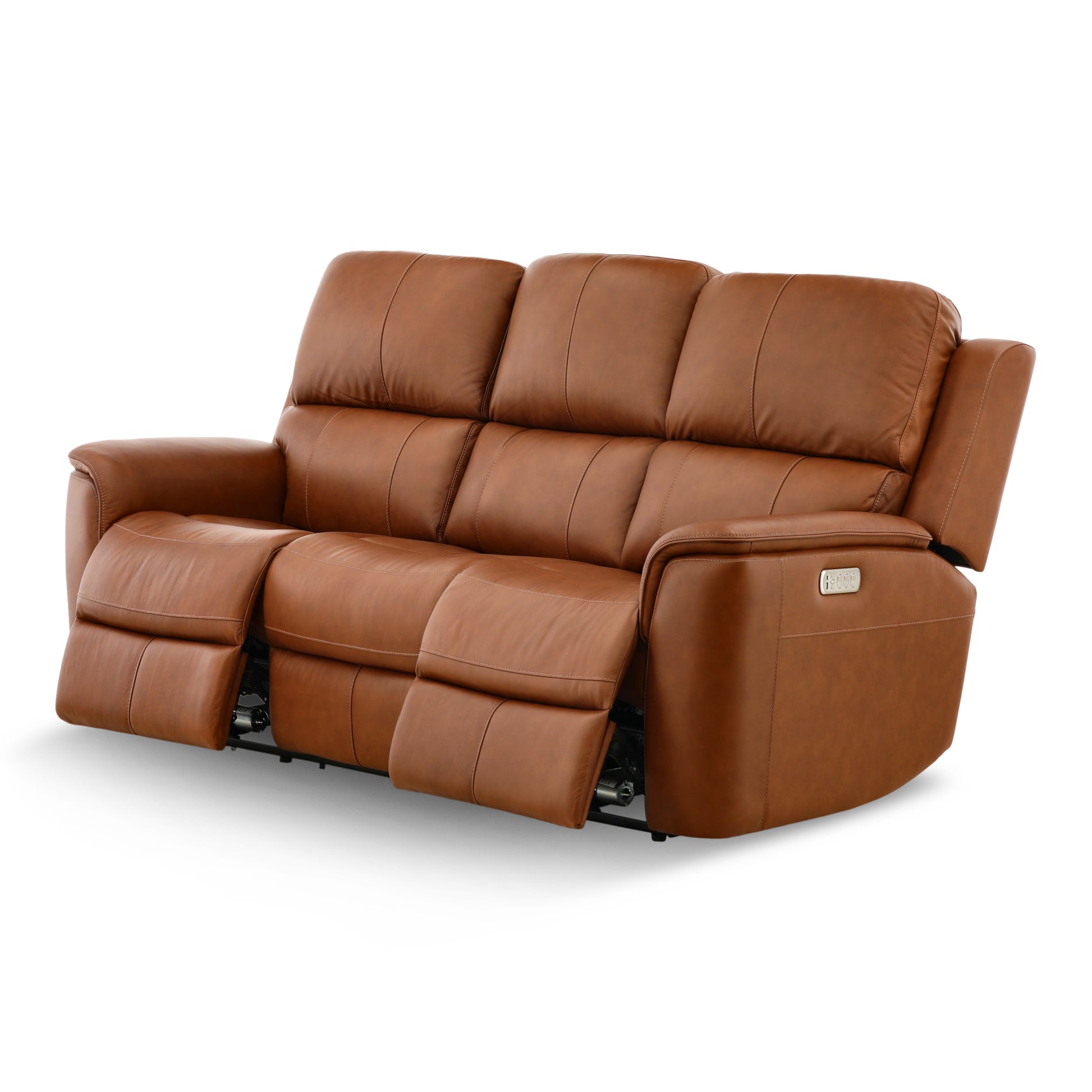 Flexsteel Karson Leather Power Reclining Sofa