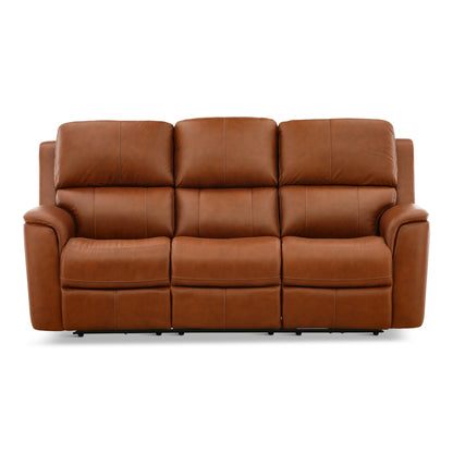 Flexsteel Karson Leather Power Reclining Sofa