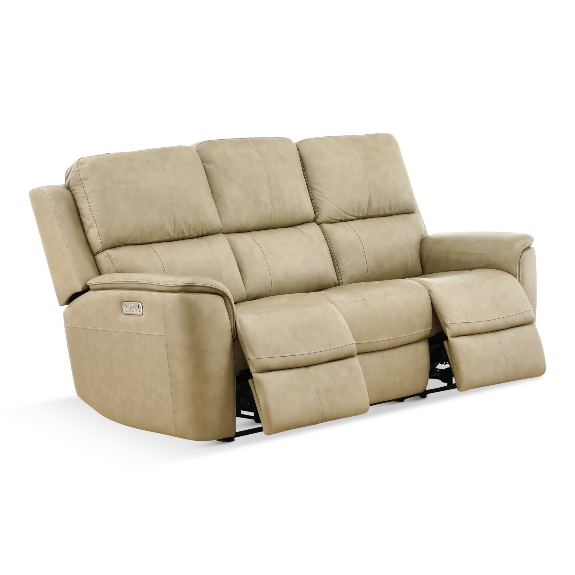 Flexsteel Karson Leather Power Reclining Sofa